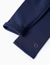 Carregar imagem no visualizador da galeria, Leggings Azul-Escuro para Menina Zippy