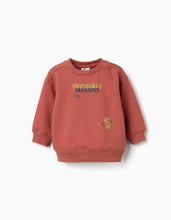 Carregar imagem no visualizador da galeria, Sweat cardada Invisible Dreamers para bebé menino, terracota