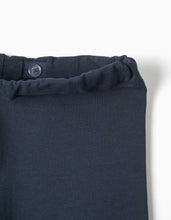 Carregar imagem no visualizador da galeria, Leggings skinny cardadas para menina, azul marinho