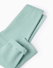 Carregar imagem no visualizador da galeria, Fato de Treino Cardado para Bebé Menina 'Formas', Verde Claro Zippy