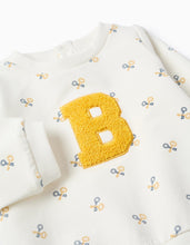 Carregar imagem no visualizador da galeria, Fato de Treino com Motivo para Recém-Nascido 'Chaves', Branco/Azul - Zippy