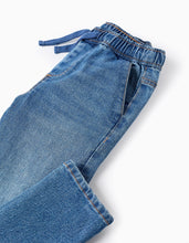 Carregar imagem no visualizador da galeria, Calças de Ganga Joggers 'Slim Fit', Azul Zippy