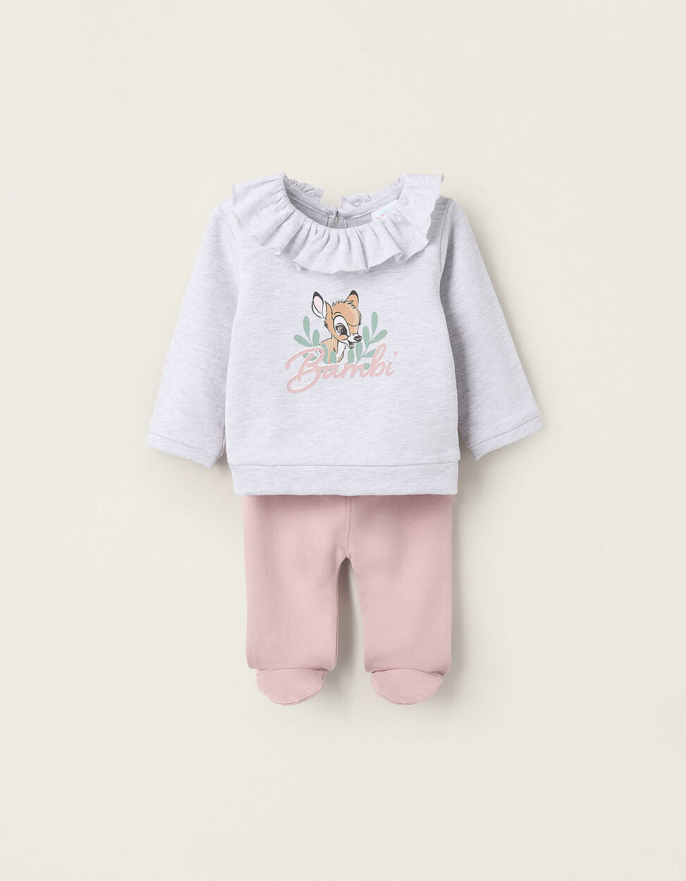 Conjunto Sweat + Calças Bebé Menina - Zippy