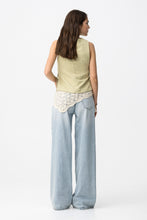 Carregar imagem no visualizador da galeria, Jeans largos azul claro
