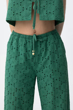 Carregar imagem no visualizador da galeria, Calças straight verde
