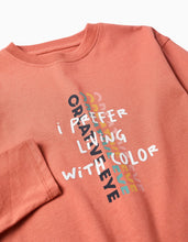 Carregar imagem no visualizador da galeria, T-shirt de manga comprida com estampado Creative Eye para menino, terracota
