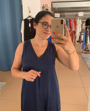 Carregar imagem no visualizador da galeria, VESTIDO ACETINADO
