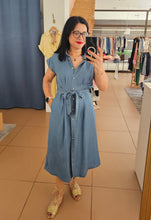 Carregar imagem no visualizador da galeria, Vestido Denim
