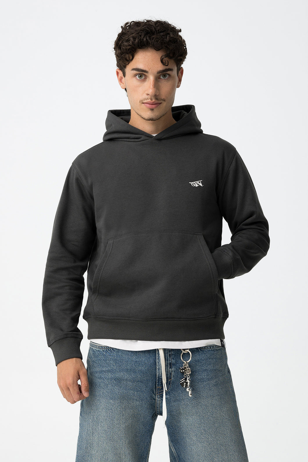 Sweatshirt preta Rapaz