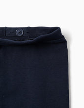 Carregar imagem no visualizador da galeria, Pack 2 Pares de Leggings para Bebé Menina, Azul Escuro
