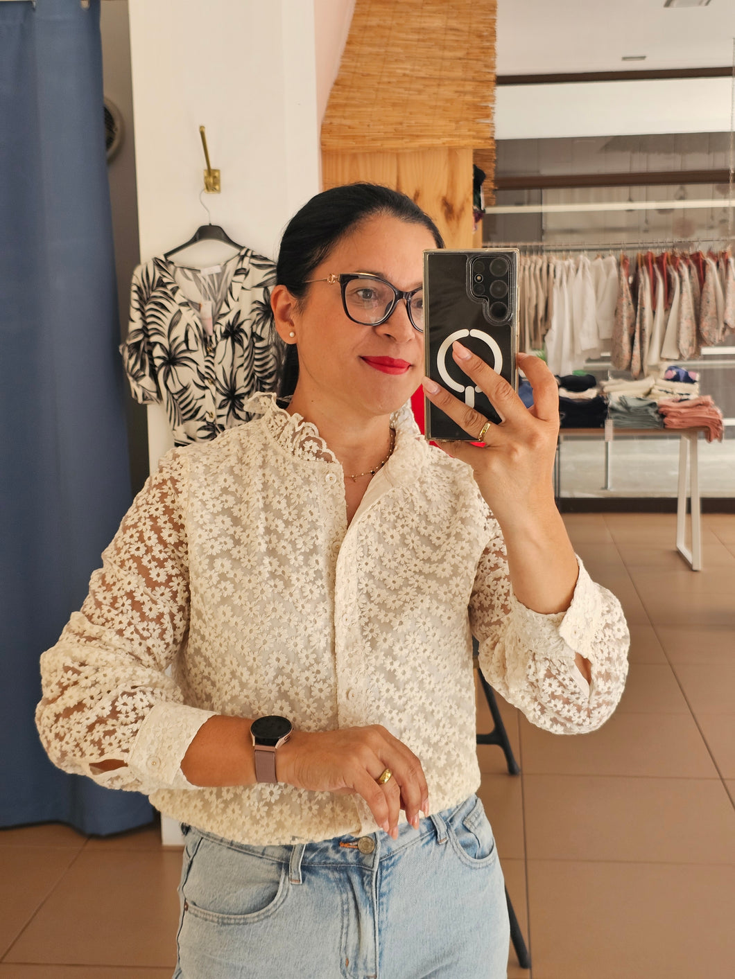 Blusa Margaridas