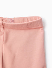 Carregar imagem no visualizador da galeria, Leggings Cardadas para Menina, rosa Zippy

