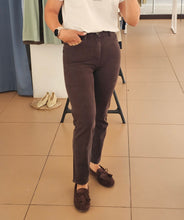 Carregar imagem no visualizador da galeria, Jeans Mom Slim Castanho Tiffosi
