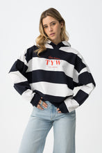 Carregar imagem no visualizador da galeria, Hoodie oversize listrado
