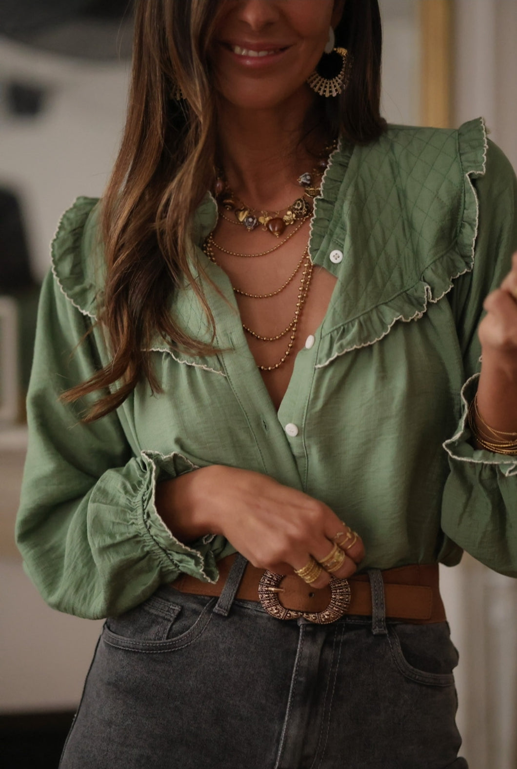 Blusa Verde