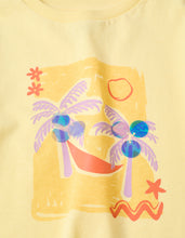 Carregar imagem no visualizador da galeria, T-shirt amarela com lantejoulas para menina
