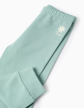 Carregar imagem no visualizador da galeria, Joggers Cardados Detalhe Estampado, verde-água, Zippy
