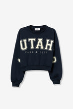 Carregar imagem no visualizador da galeria, Sweatshirt Azul Relaxed
