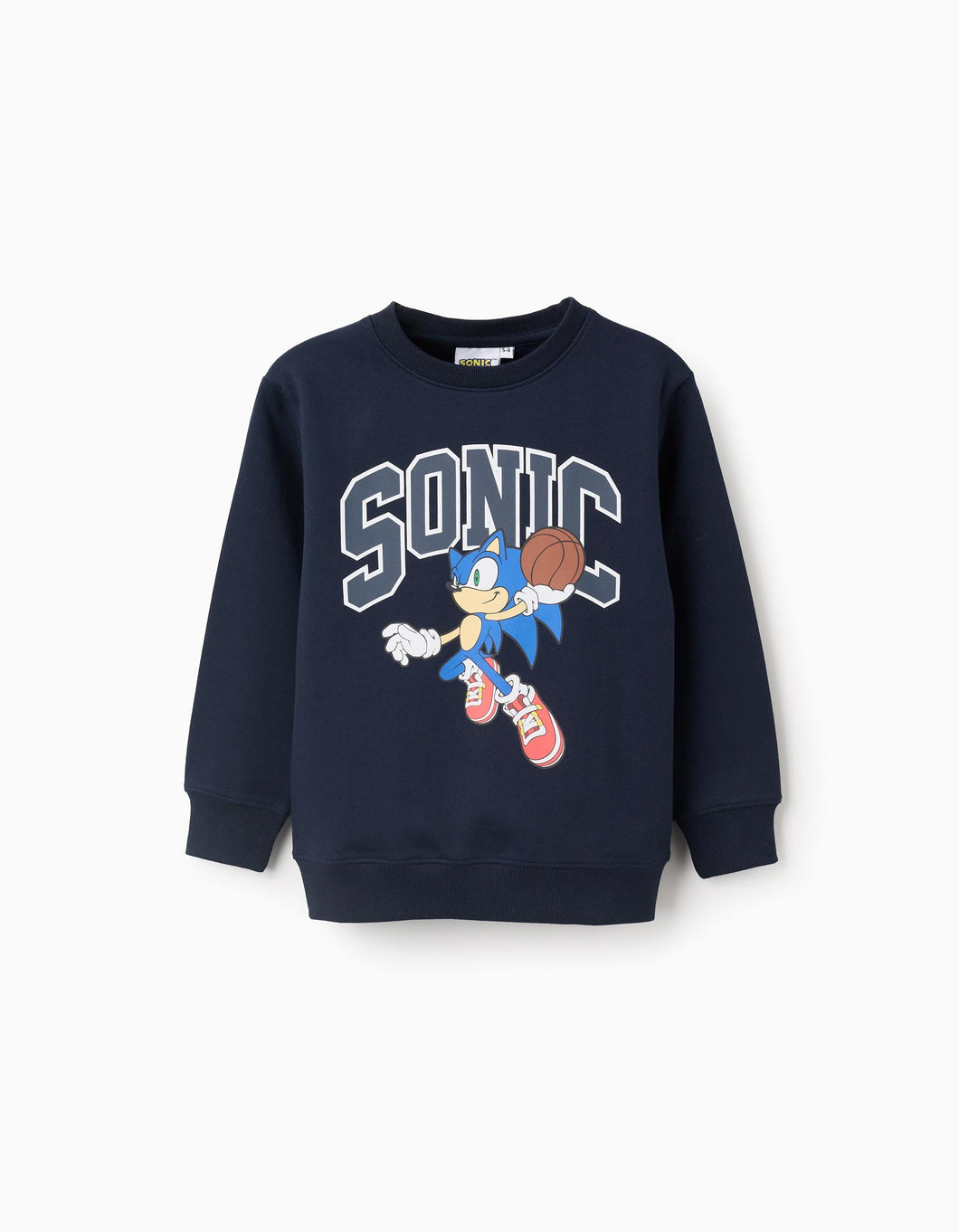 Sweat Cardada, Sonic', Azul Escuro Zippy