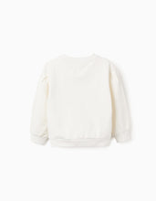 Carregar imagem no visualizador da galeria, Sweat Cardada com Estampados e Bordado de Flores Zippy
