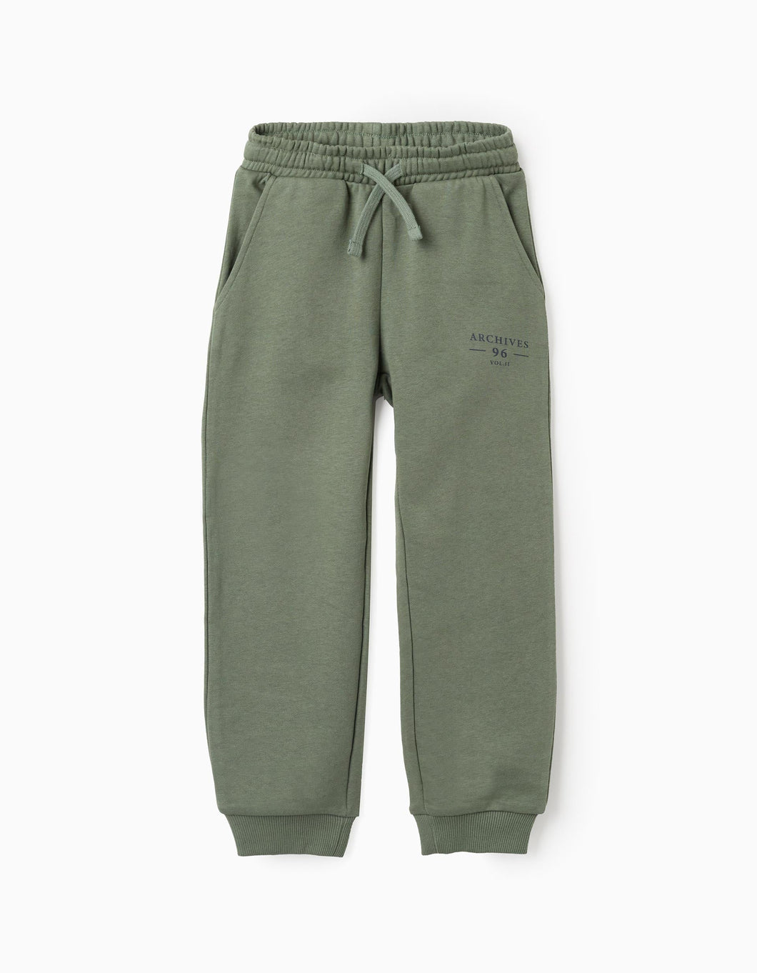 Joggers com Cordão 'ZY Archives', Verde Zippy