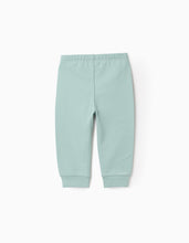 Carregar imagem no visualizador da galeria, Joggers Cardados Detalhe Estampado, verde-água, Zippy
