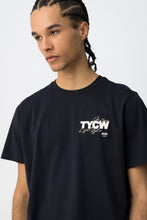 Carregar imagem no visualizador da galeria, T-shirt azul casual TYCW
