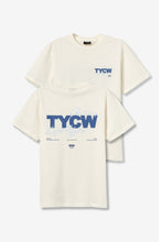 Carregar imagem no visualizador da galeria, T-shirt bege casual TYCW
