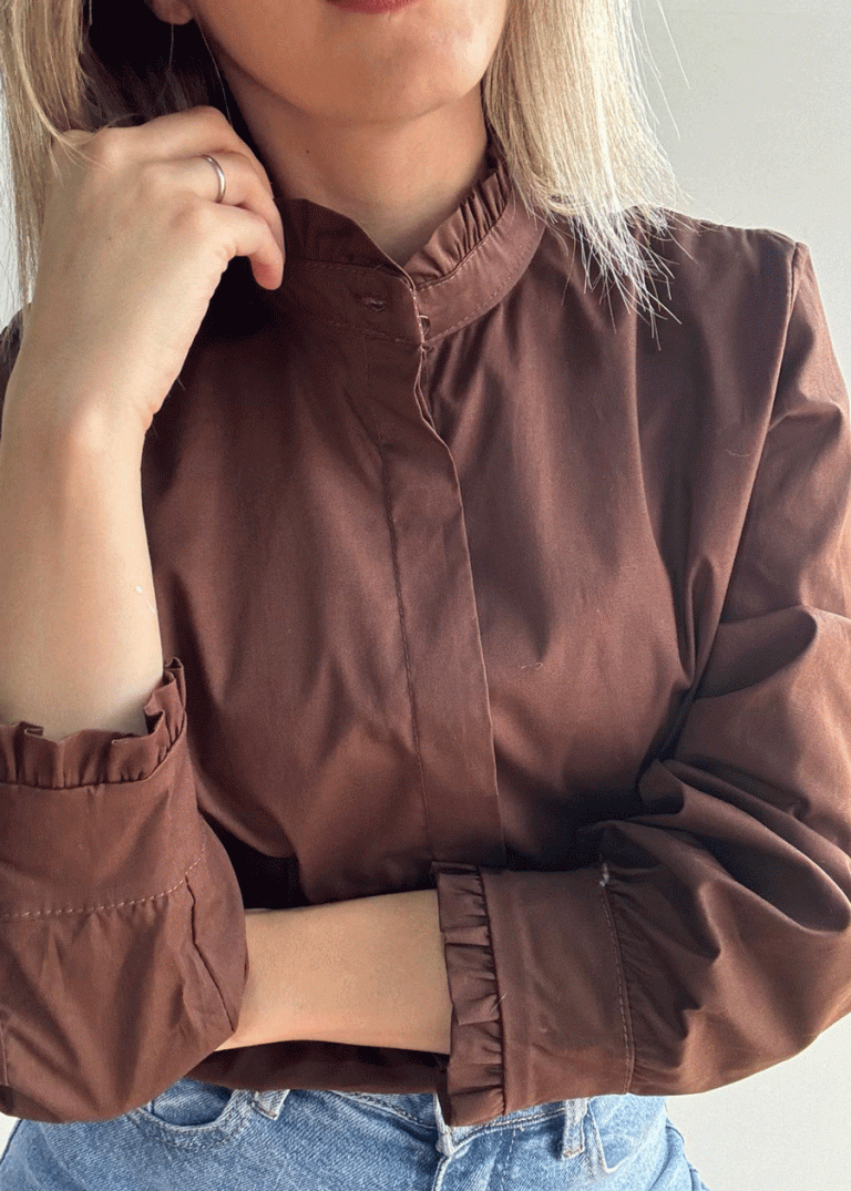 Camisa Castanha