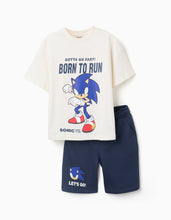 Carregar imagem no visualizador da galeria, Conjunto de algodão Sonic para menino
