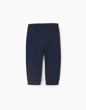 Carregar imagem no visualizador da galeria, Joggers Cardados Detalhe Estampado, Azul Marinho, Zippy
