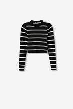Carregar imagem no visualizador da galeria, Camisola Slim Fit Riscas
