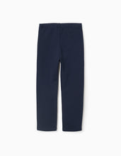 Carregar imagem no visualizador da galeria, Leggings Cardadas para Menina, Azul Escuro Zippy
