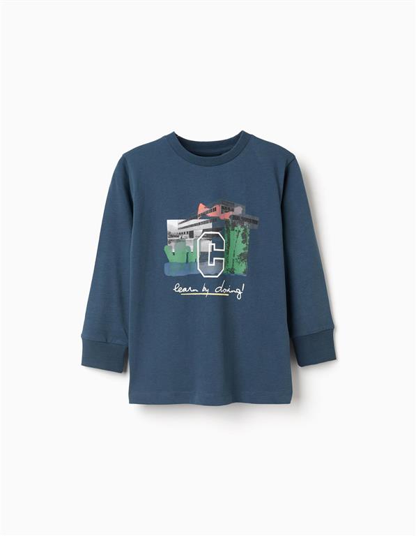 T-shirt de Manga Comprida Zippy