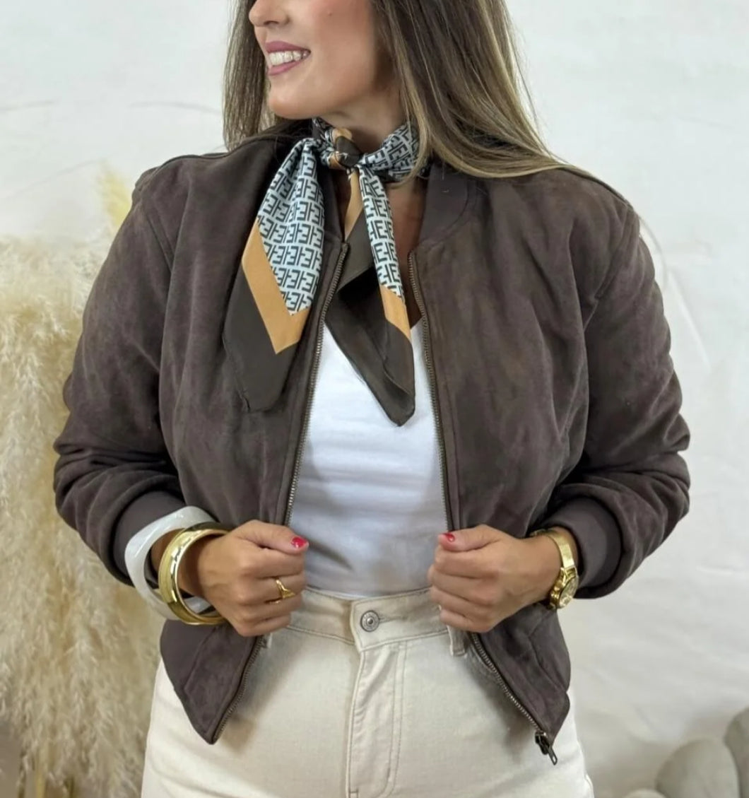 Bomber Castanho