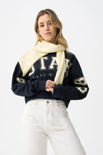 Carregar imagem no visualizador da galeria, Sweatshirt Azul Relaxed
