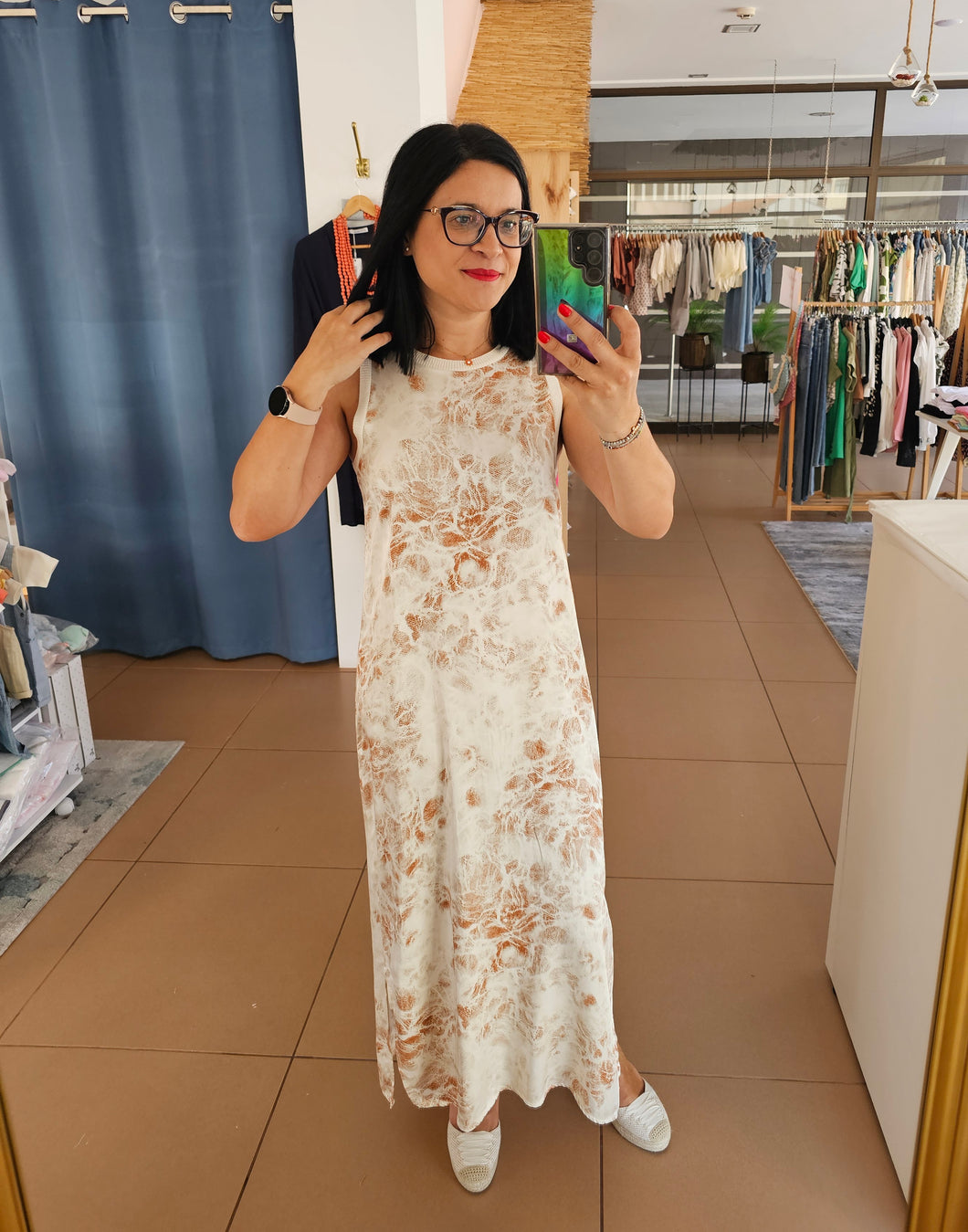 VESTIDO ACETINADO