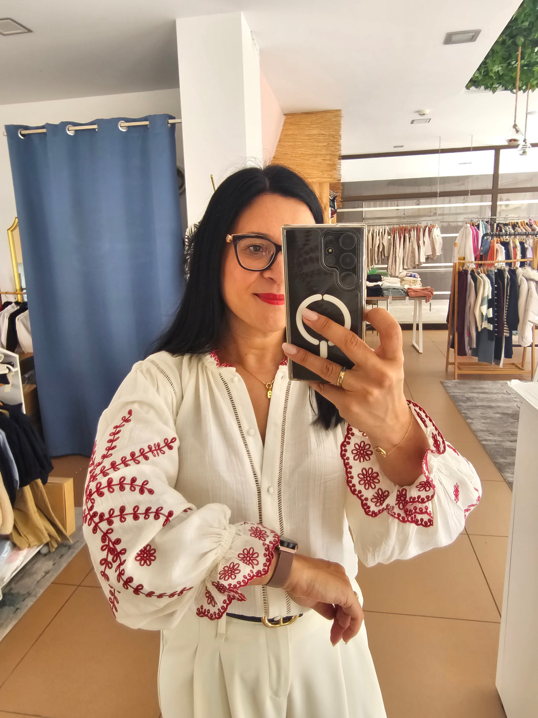 Camisa Bordados
