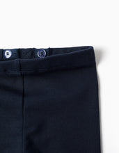 Carregar imagem no visualizador da galeria, Conjunto de 3 peças de algodão para bebé menina, branco/rosa/azul
