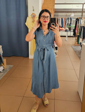 Carregar imagem no visualizador da galeria, Vestido Denim

